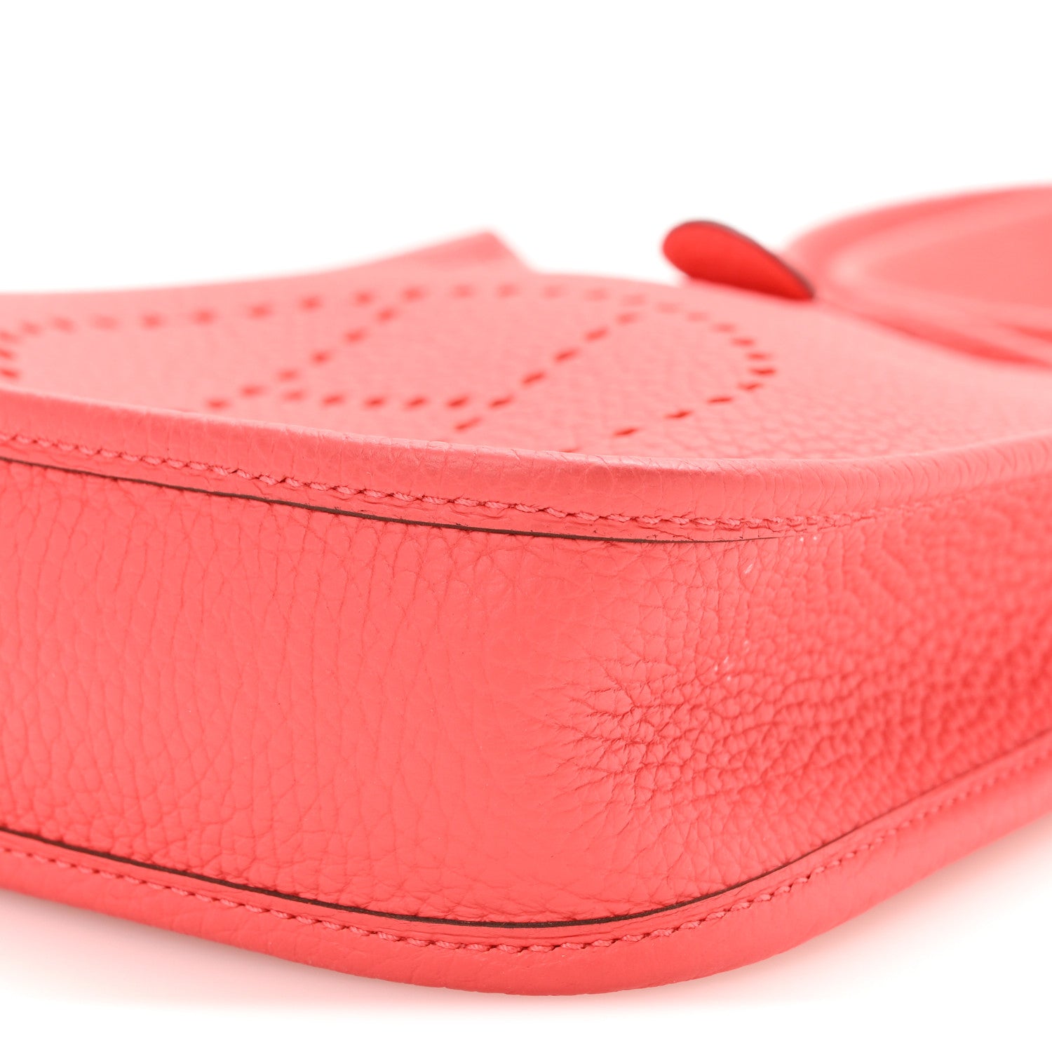 Hermes Taurillon Clemence Evelyne TPM Rouge Pivoine 10 of 12