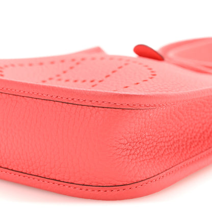 Hermes Taurillon Clemence Evelyne TPM Rouge Pivoine 10 of 12