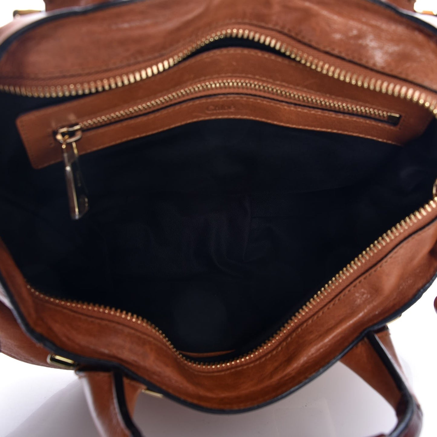 Tumbled Lambskin Medium Ethel Satchel Nutmeg Moka