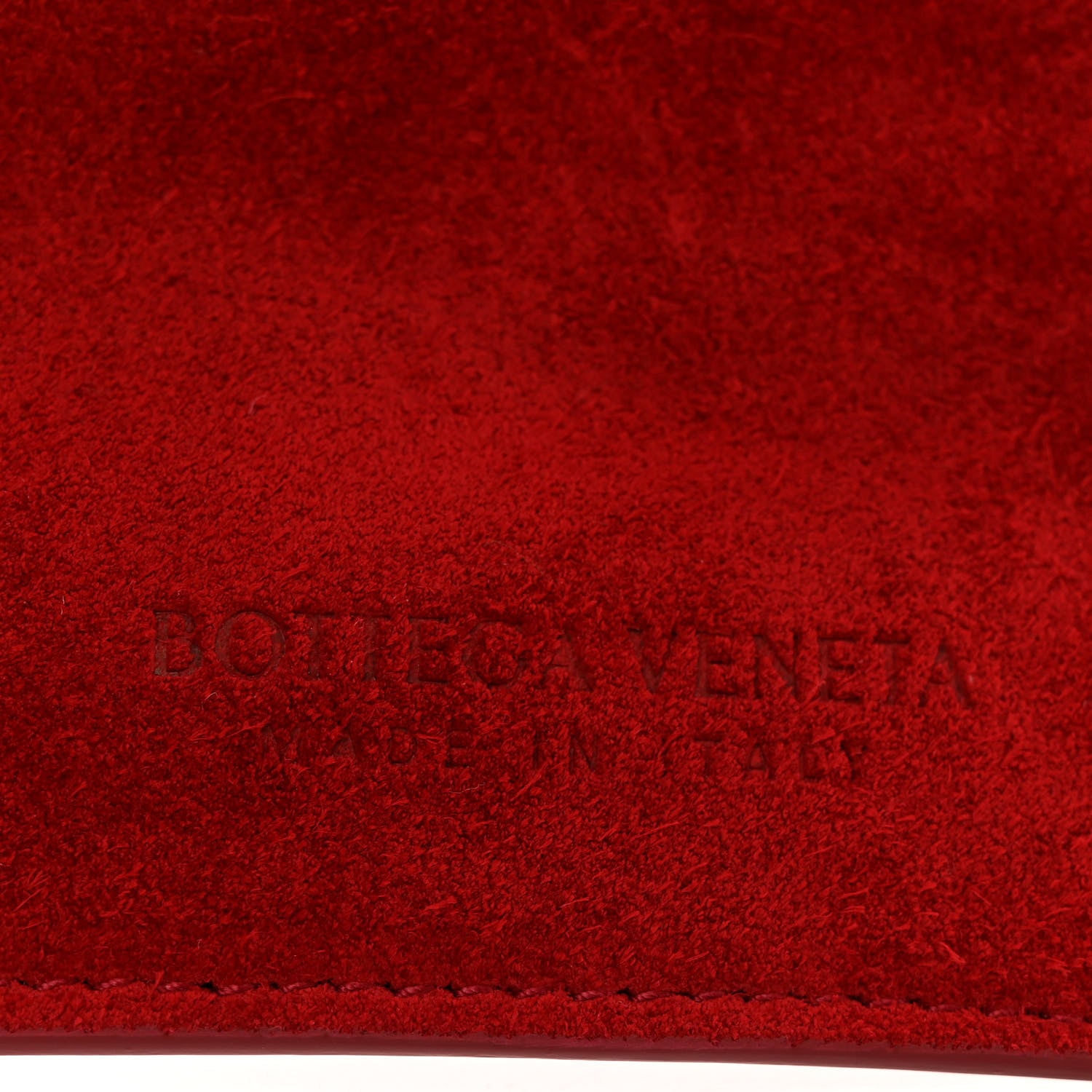 Bottega Veneta Suede Shearling Maxi Intrecciato Small Arco Tote Red 7 of 10