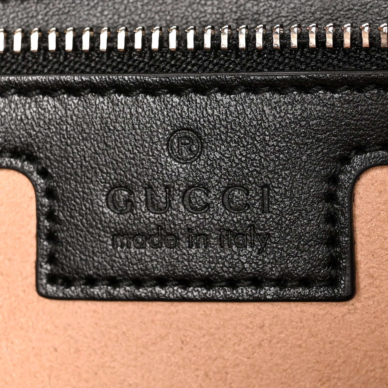 Gucci Calfskin Matelasse Aria Medium GG Marmont Shoulder Bag Black 6 of 10
