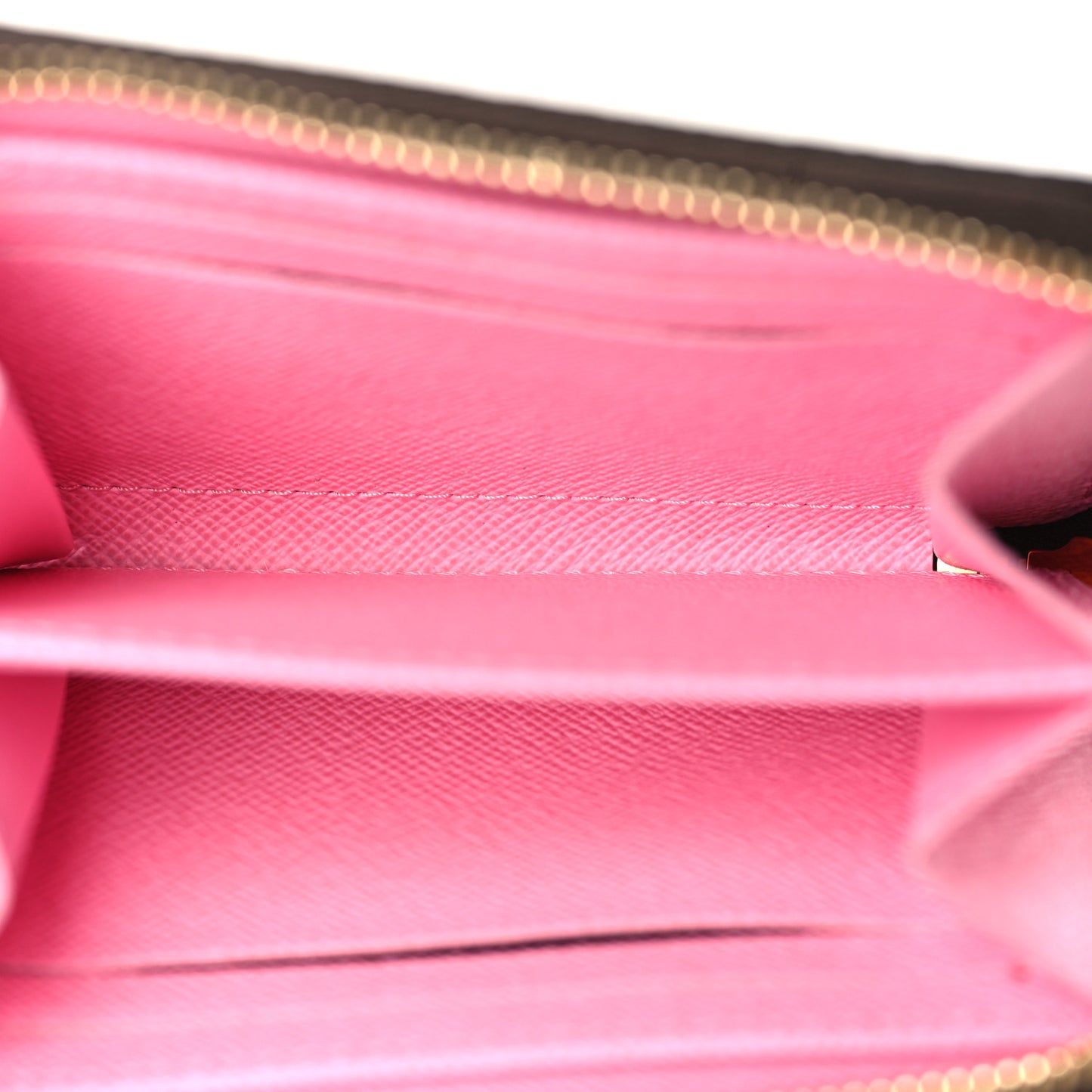 Damier Ebene 2022 Christmas Animation Paris Zippy Coin Purse Pink