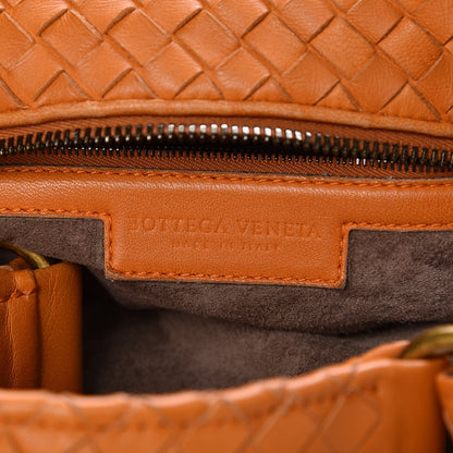Bottega Veneta Nappa Intrecciato Pyramid Hobo Saffron 6 of 13