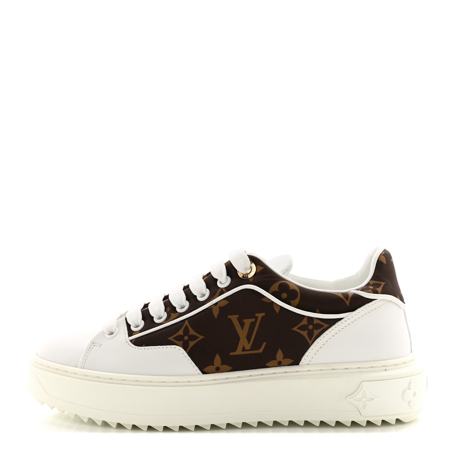 Louis Vuitton Monogram Nylon Time Out Sneakers 37 1 of 9