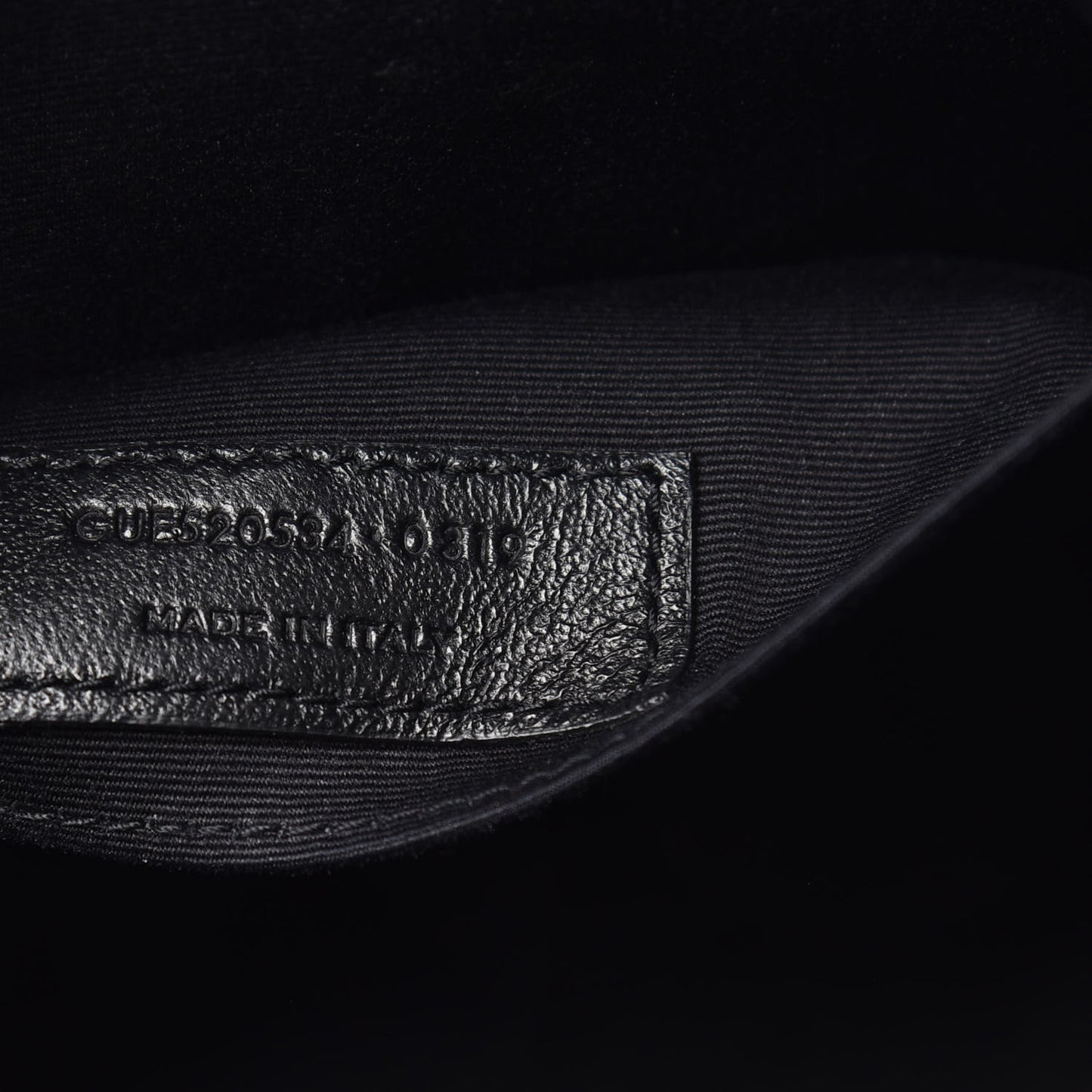 Calfskin Matelasse Monogram Lou Camera Bag Black