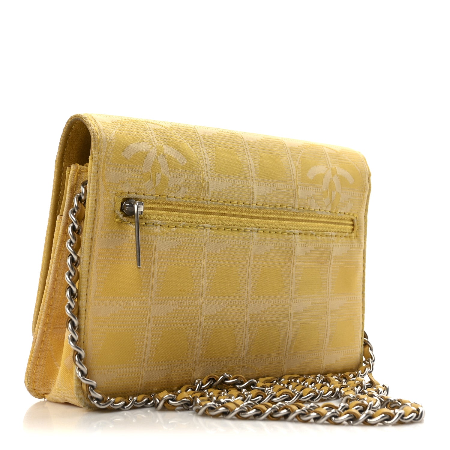 バッグ Chanel Wallet on Chain Yellow Chanel Nylon Travel Wallet On Chain WOC Yellow 1748996 – FASHIONPHILE