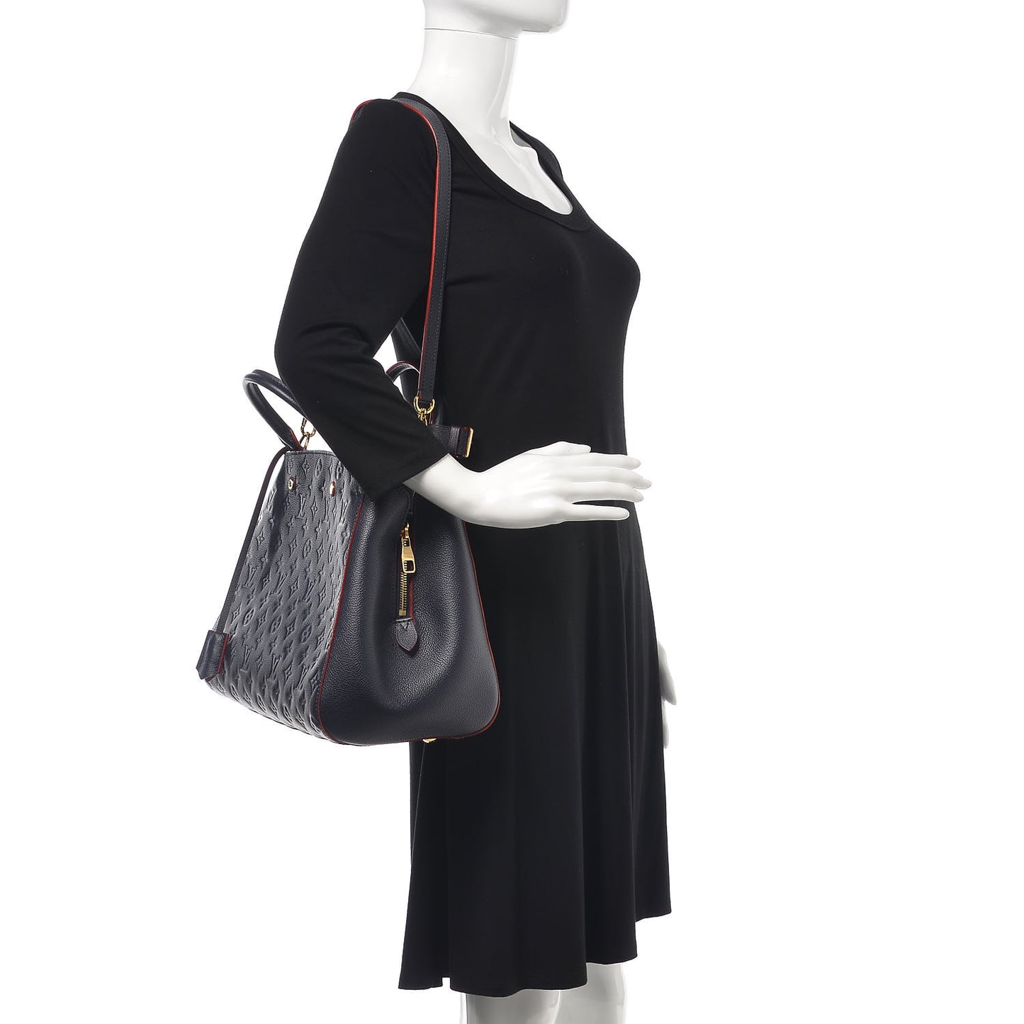 Empreinte Montaigne GM Marine Rouge
