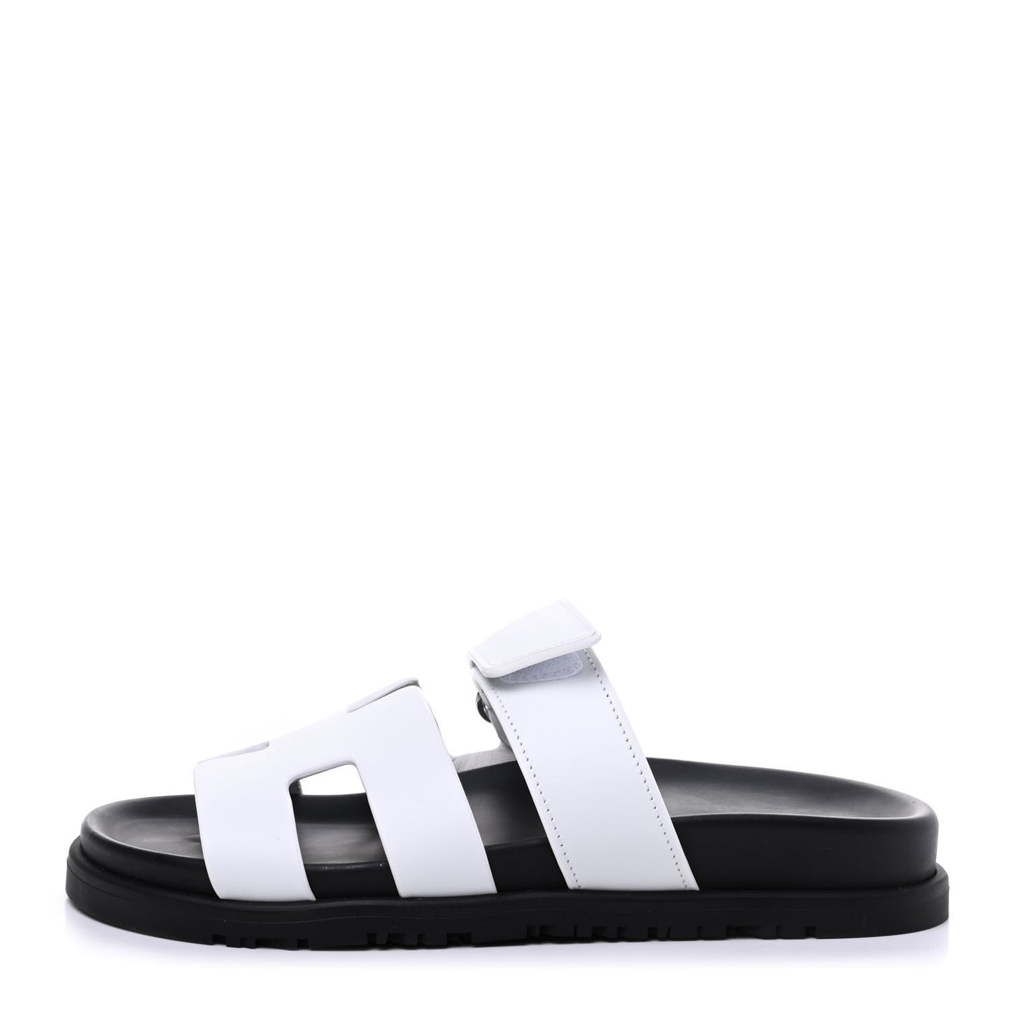 Calfskin Womens Chypre Sandals 36 White