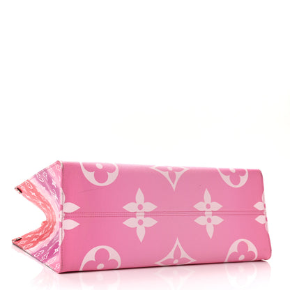 Louis Vuitton Monogram Escale Onthego GM Rouge 4 of 12