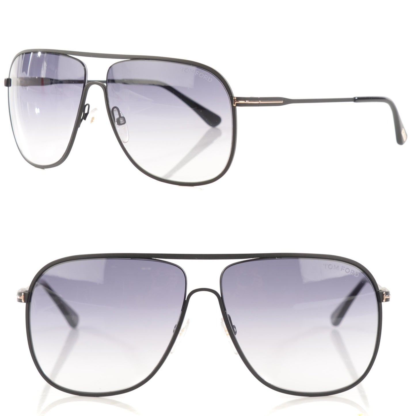Dominic Aviator Sunglasses TF451 Black