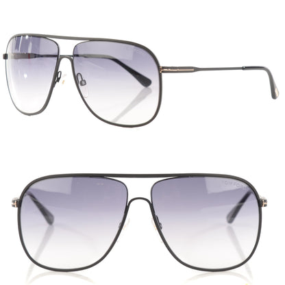 Tom Ford Dominic Aviator Sunglasses TF451 Black 1 of 5