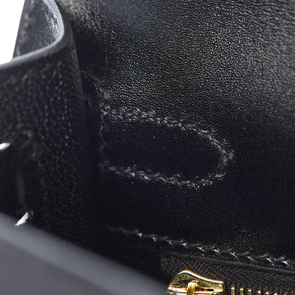 Hermes Box Kelly Sellier 25 Black 14 of 38