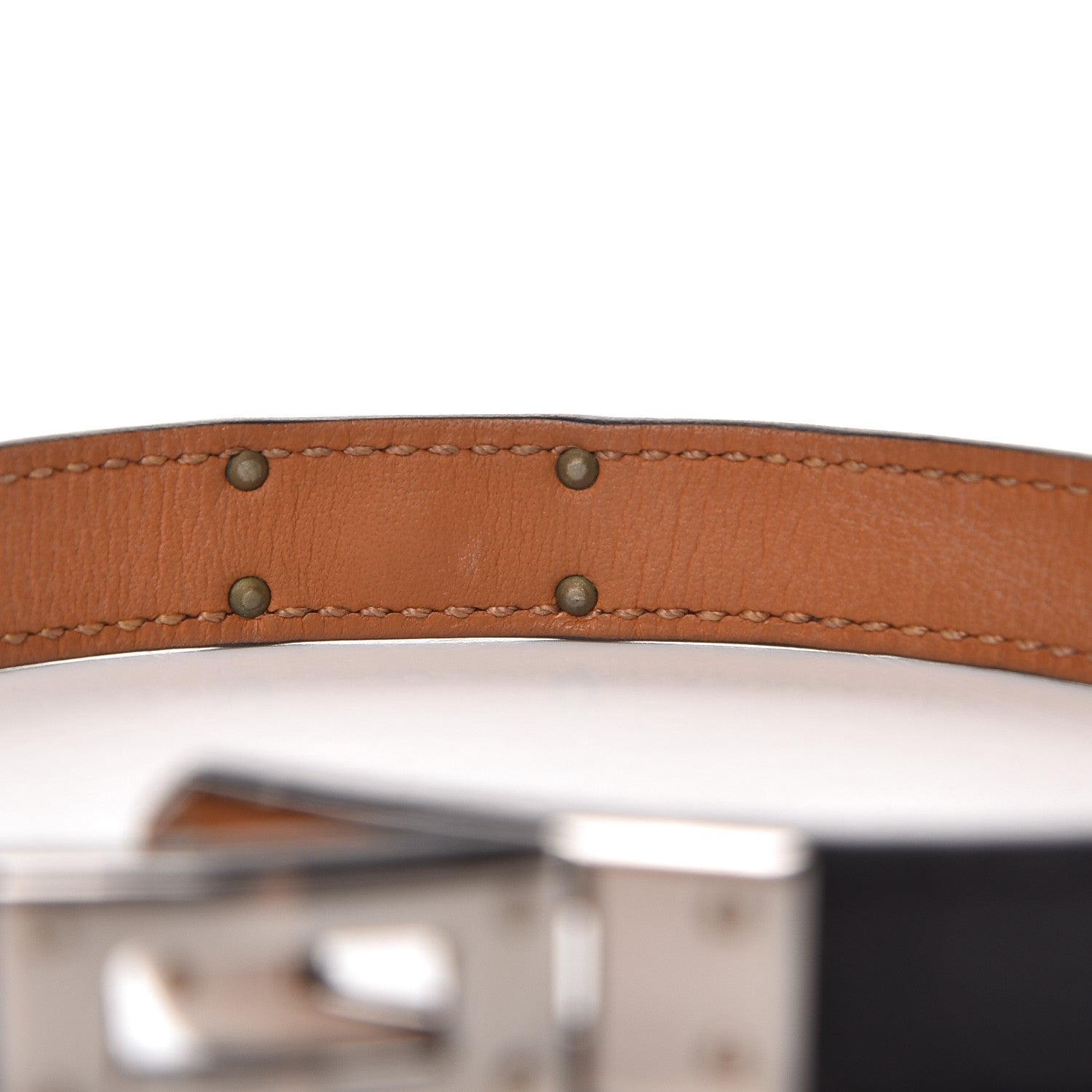 Hermes Chamonix Kelly Double Tour Bracelet S Black 6 of 6