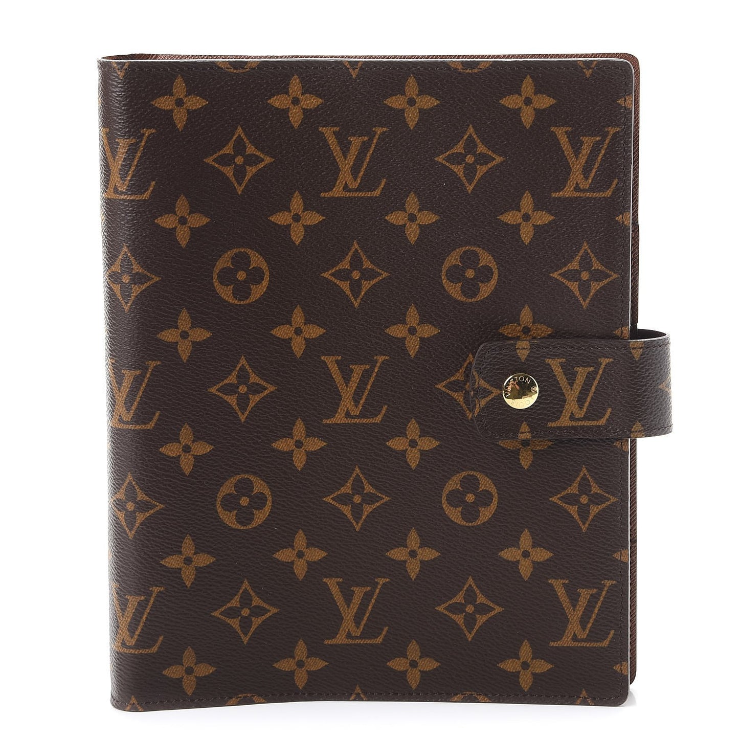 Monogram Large Ring Agenda Cover