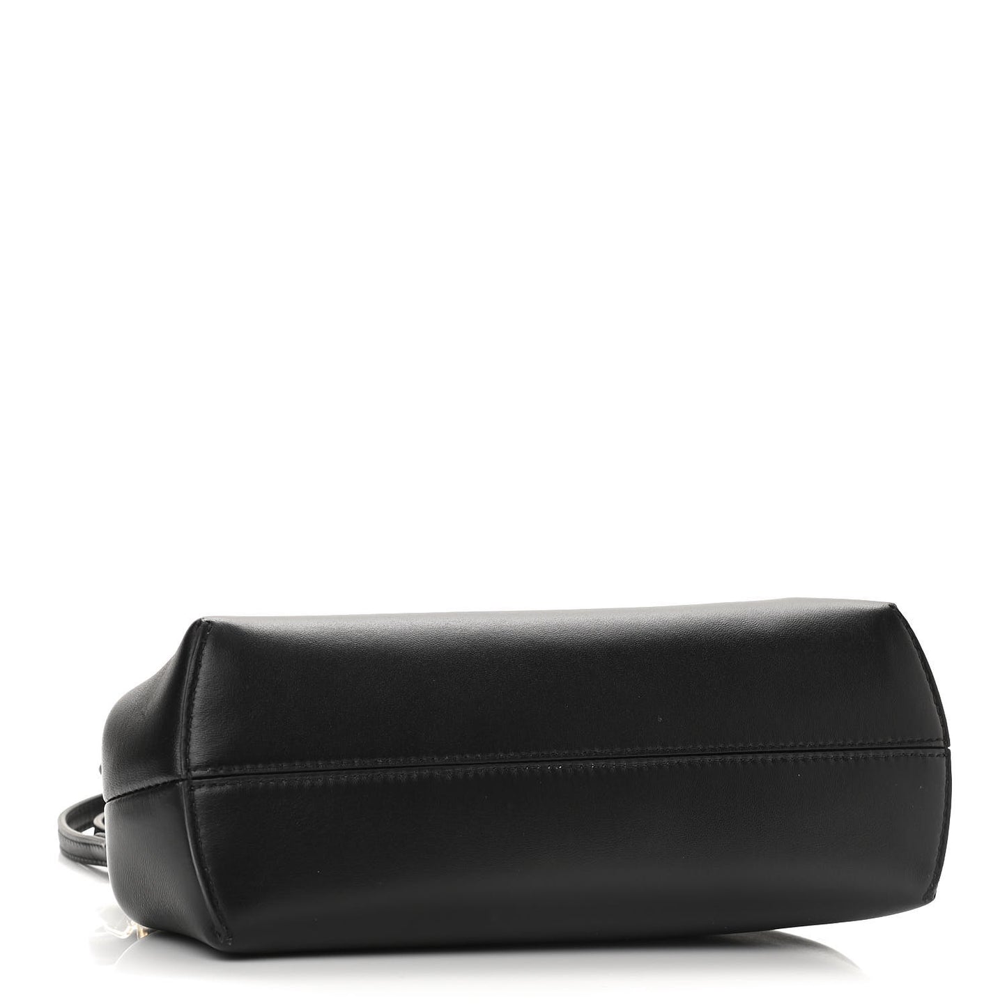 Shiny Nappa Small Fendi First Black