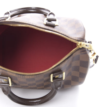 Louis Vuitton Damier Ebene Speedy Bandouliere 25 6 of 13