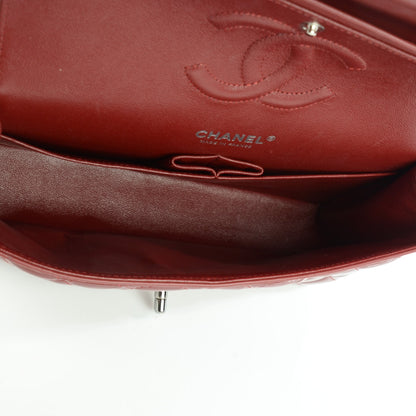 Chanel Patent Calfskin Quilted Medium Double Flap Red 2 of 10