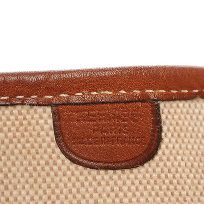 Hermes Toile Natural Barenia Evelyne GM Fauve 7 of 7