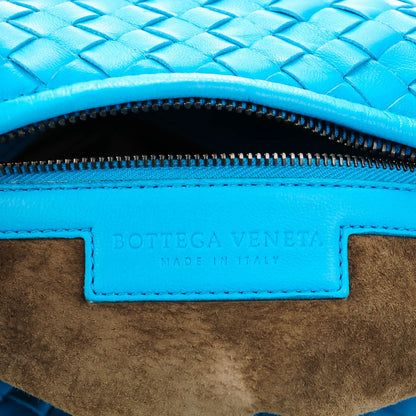 Bottega Veneta Nappa Intrecciato Medium Veneta Hobo Turquoise 6 of 8