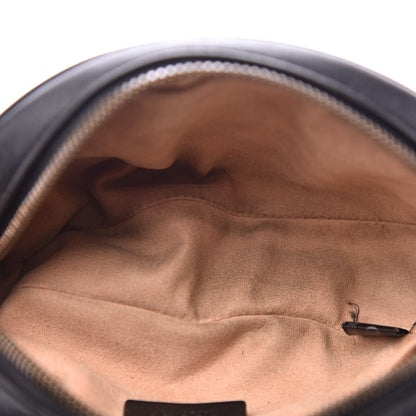 Gucci Calfskin Matelasse GG Marmont Belt Bag 85 34 Black 13 of 14