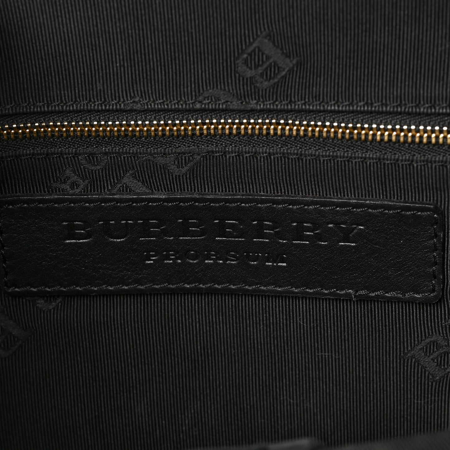 Prorsum Calfskin Quilted Country Animal Satchel Black