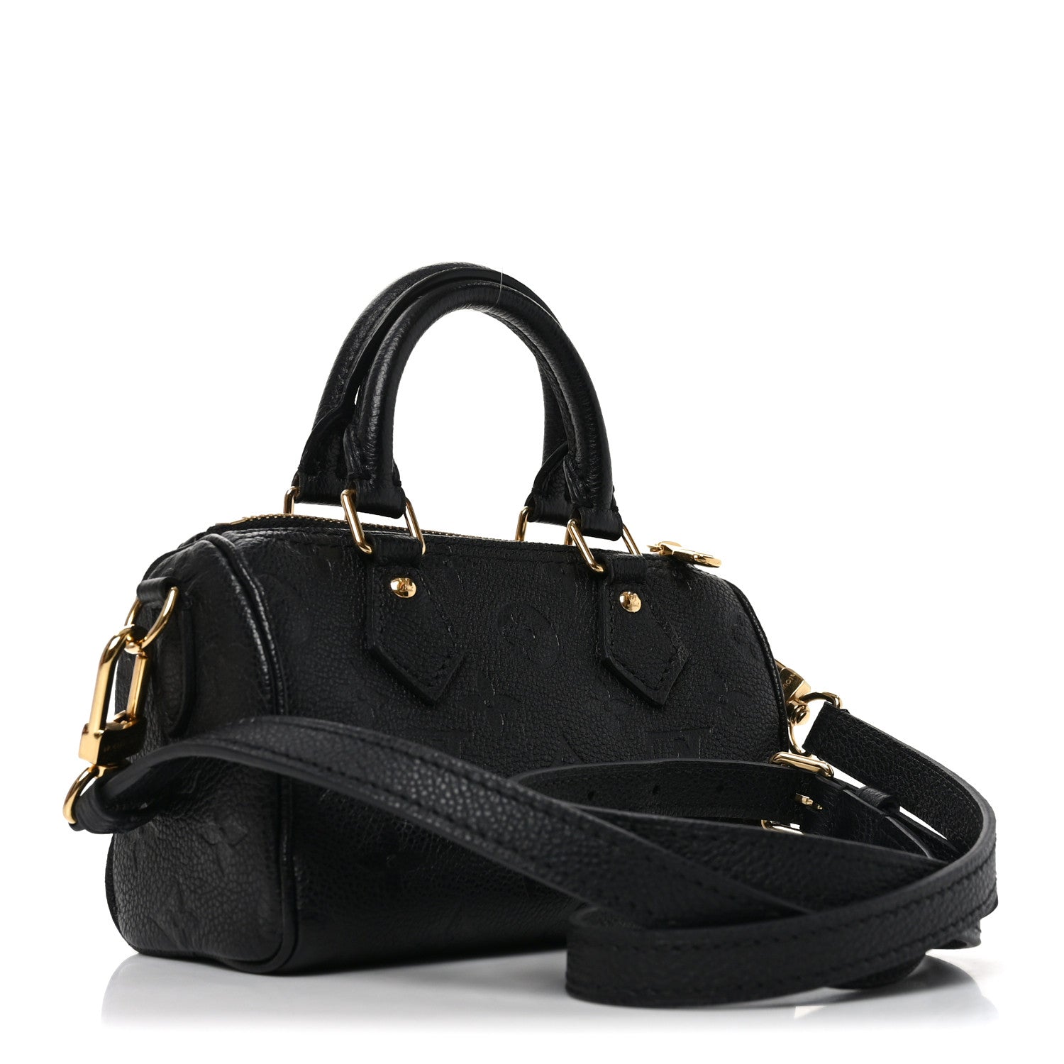 Louis Vuitton Empreinte Monogram Nano Speedy Black 3 of 9