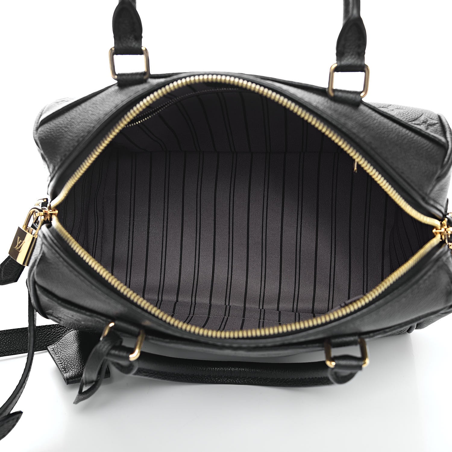 Louis Vuitton Empreinte Speedy Bandouliere 25 NM Black 2 of 10