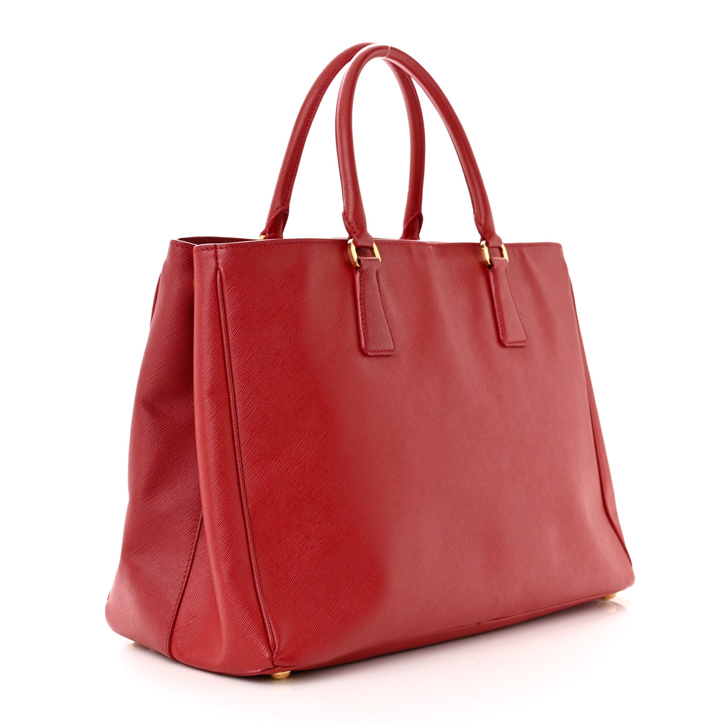 Saffiano Lux Large Tote Fuoco