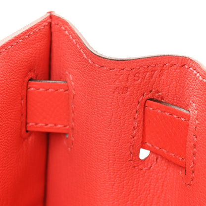 Hermes Epsom Kelly Sellier 28 Rouge Tomate 7 of 10