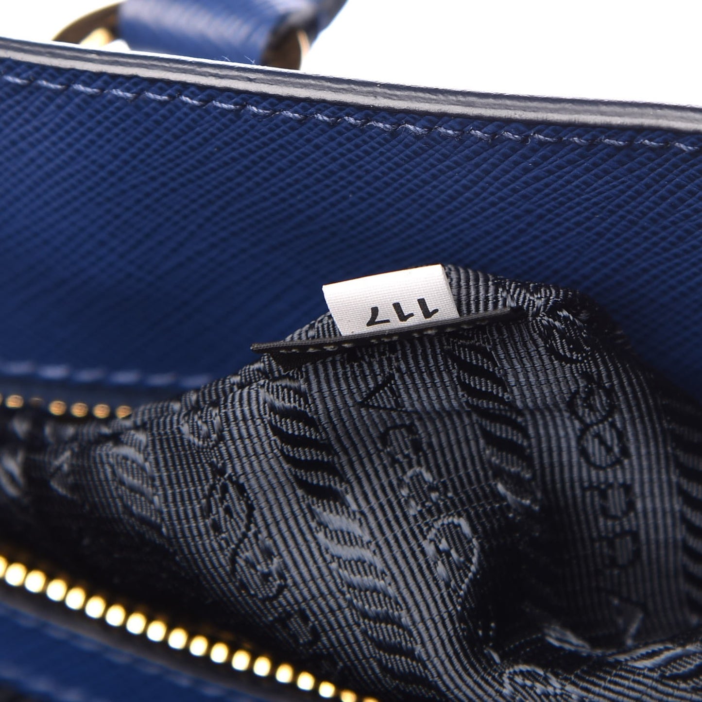 Saffiano Lux Large Tote Bluette