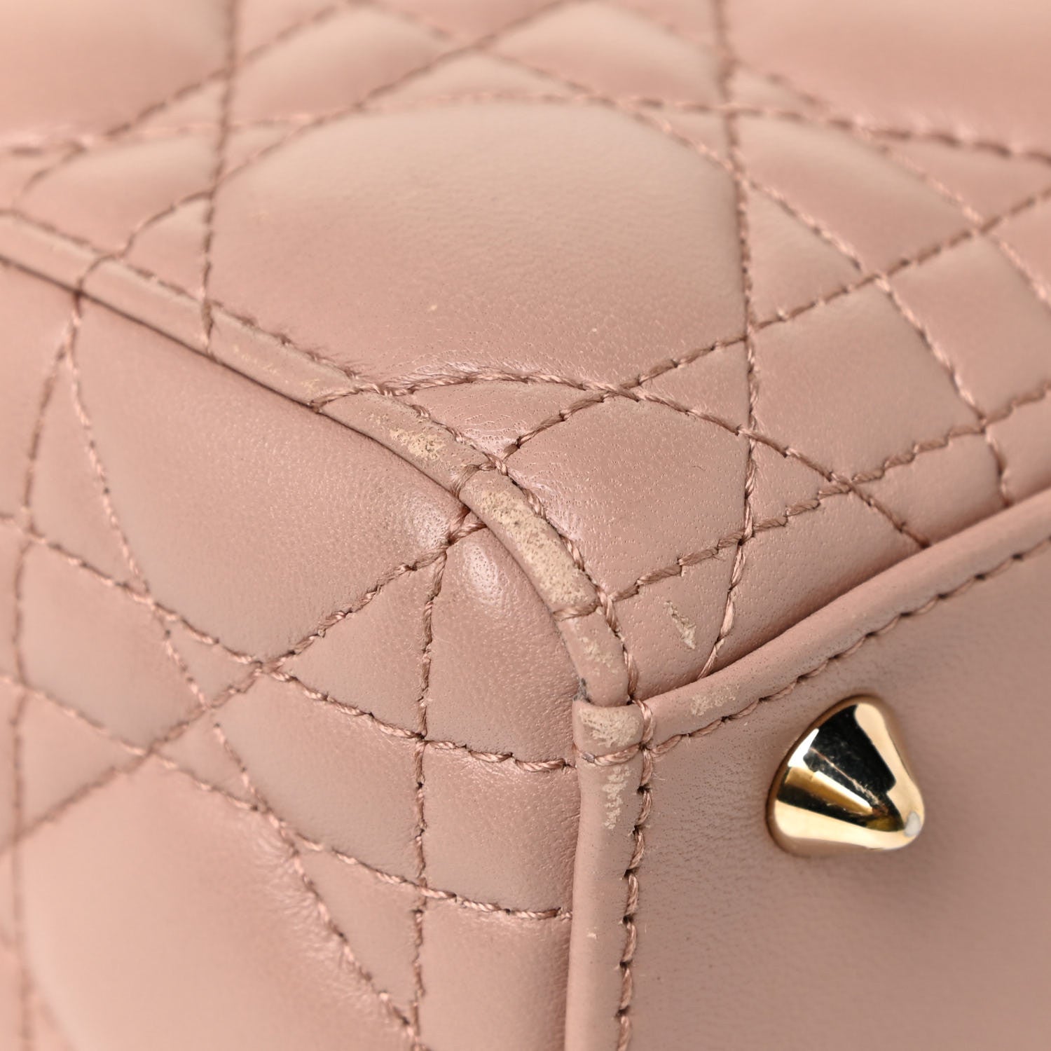 Christian Dior Lambskin Cannage Small My ABCDior Fard 12 of 18