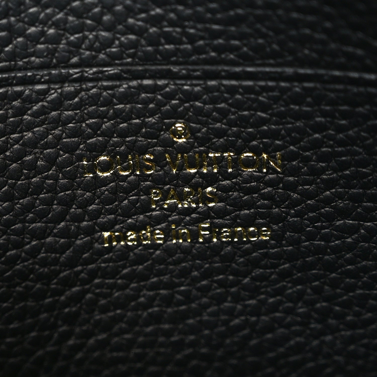 Louis Vuitton Empreinte Pochette Melanie MM Black 6 of 7