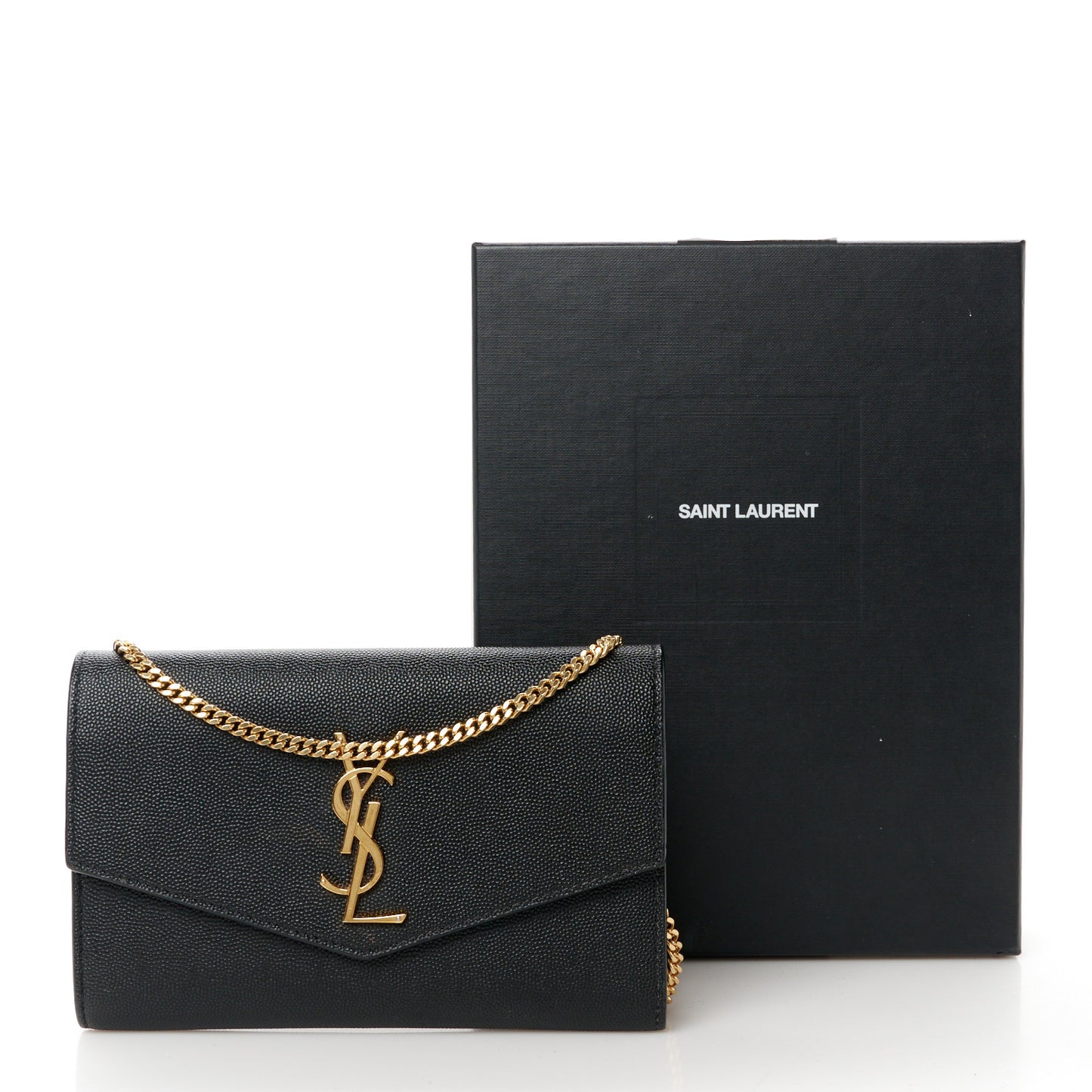 Grain De Poudre Uptown Chain Wallet Black