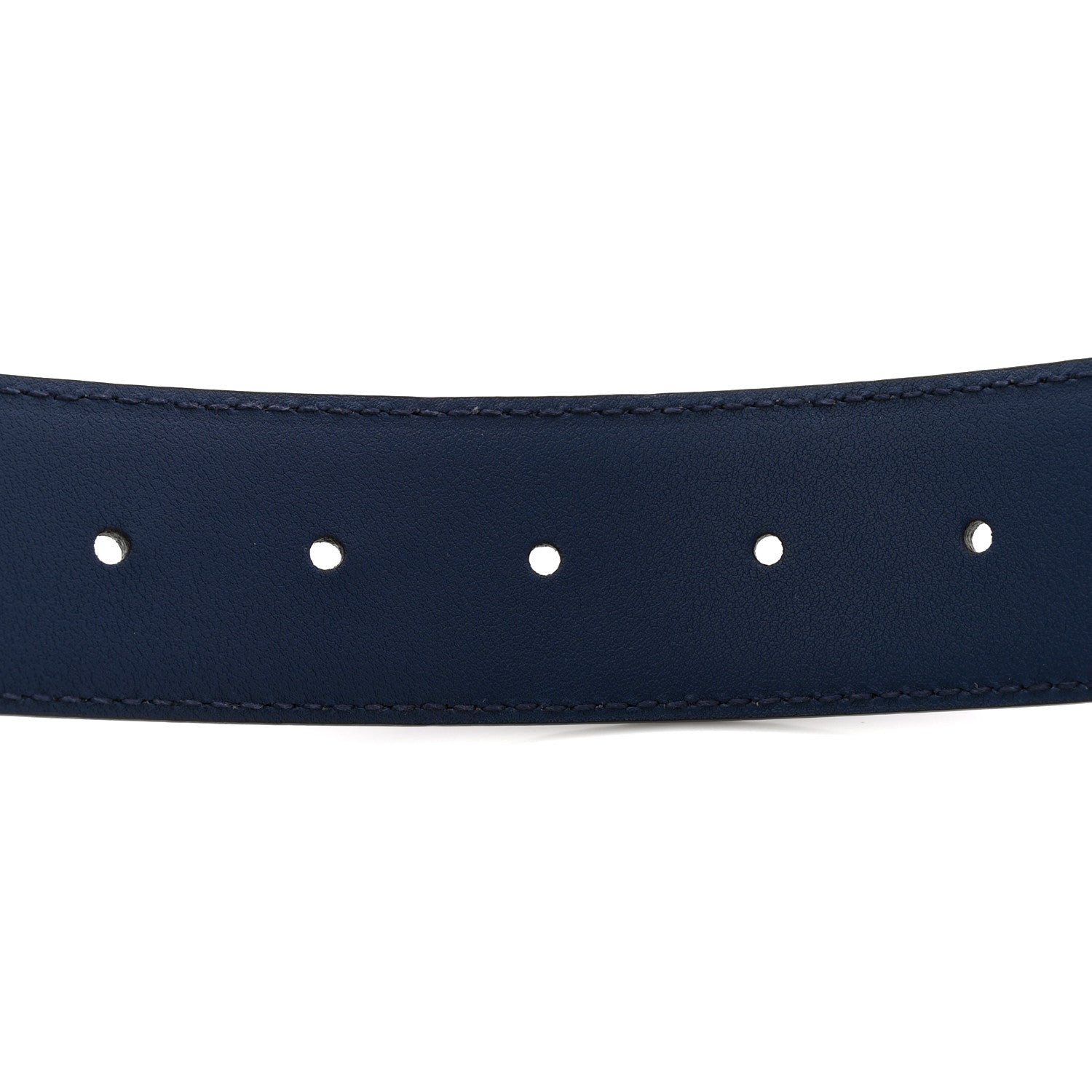 Gucci Moon Calfskin Interlocking G 37mm Belt 85 34 Cobalt Blue 4 of 6