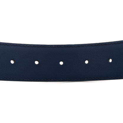 Gucci Moon Calfskin Interlocking G 37mm Belt 85 34 Cobalt Blue 4 of 6