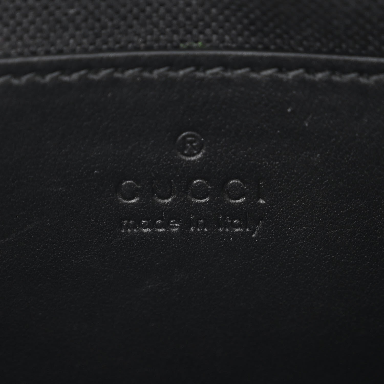 Gucci Calfskin Matelasse Monochrome Mini GG Marmont Chain Shoulder Bag Black 6 of 11