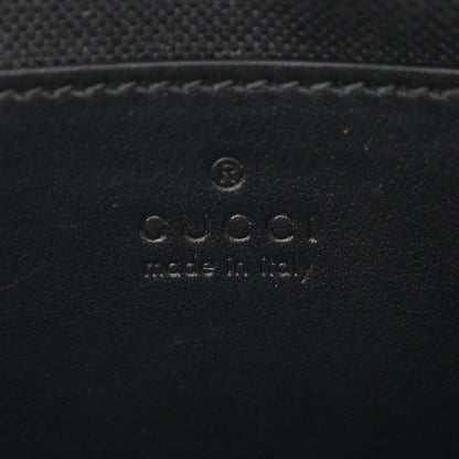 Gucci Calfskin Matelasse Monochrome Mini GG Marmont Chain Shoulder Bag Black 6 of 11