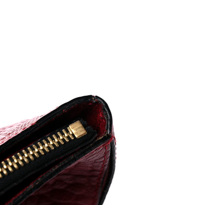 Burberry Heritage Grain Check Embossed Medium Dewsbury Tote Military Red 12 of 13