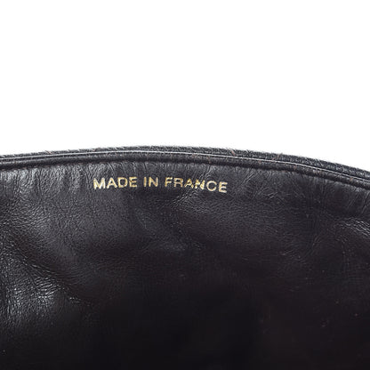 Chanel Caviar Quilted Jumbo Kelly Flap Dark Brown 11 of 13