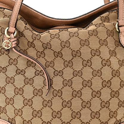 Gucci Monogram Medium Bree Foldover Tote Beige Soft Pink 8 of 18