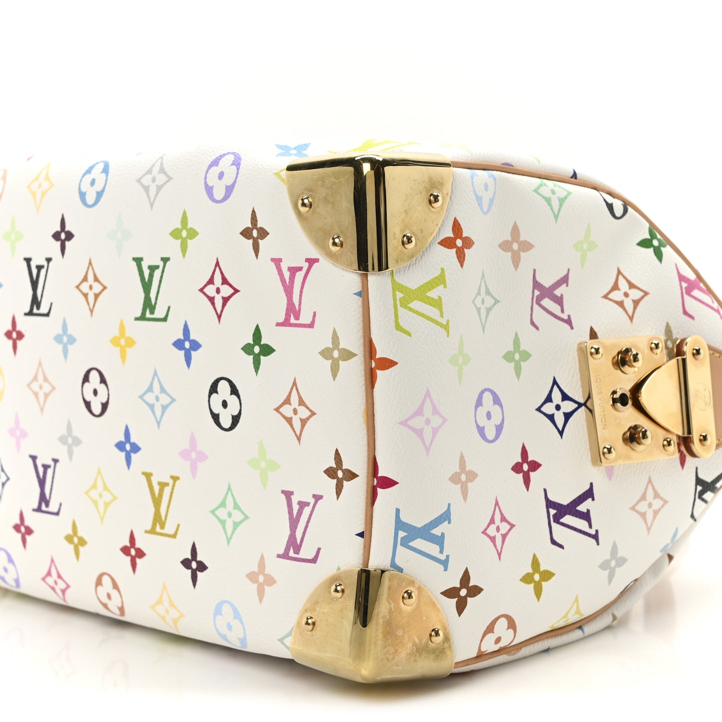 Monogram Multicolor Speedy 30 White