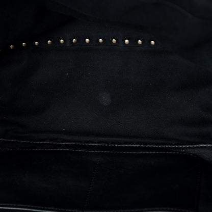 Valentino Garavani Vitello Medium Rockstud Tote Black 10 of 20