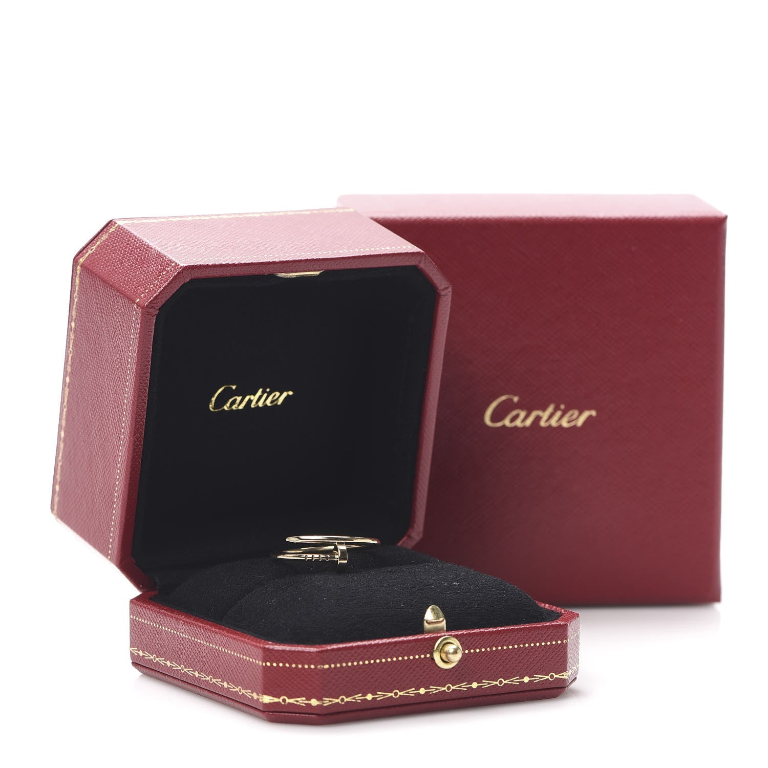 Cartier 18K Yellow Gold Small Juste Un Clou Ring 59 8.75 7 of 7