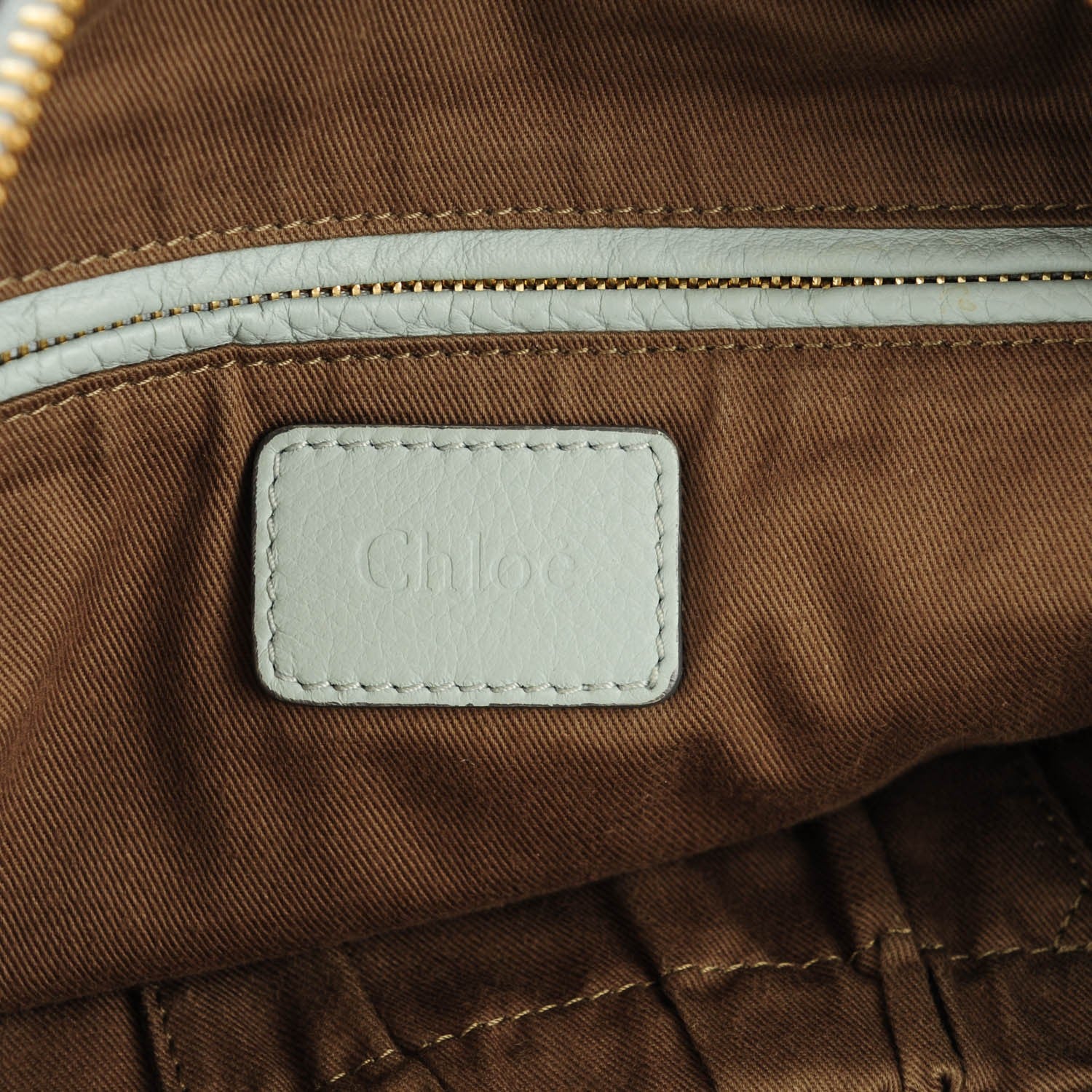 Chloe Calfskin Large Marcie Hobo Icy Blue 6 of 8