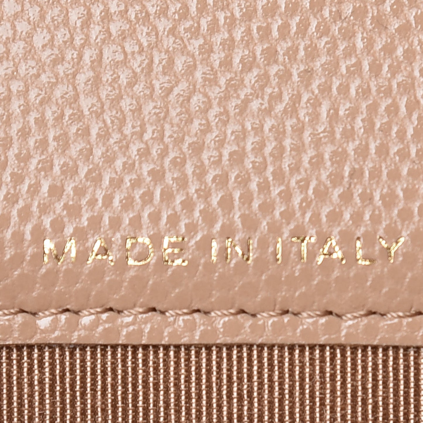 Caviar Quilted Flap Card Holder Wallet Beige