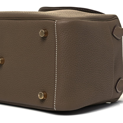 Hermes Taurillon Clemence Lindy 26 Etoupe 8 of 8