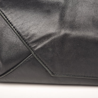 Celine Grained Calfskin Horizontal Cabas Black 16 of 18