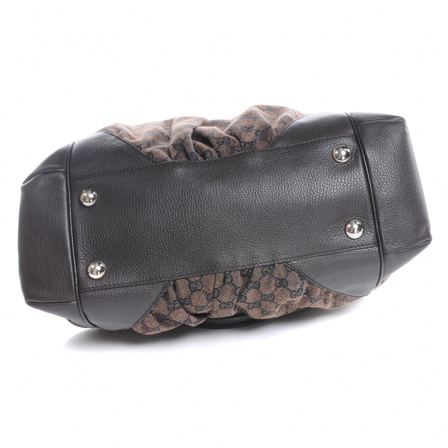 Monogram Full Moon Tote Brown