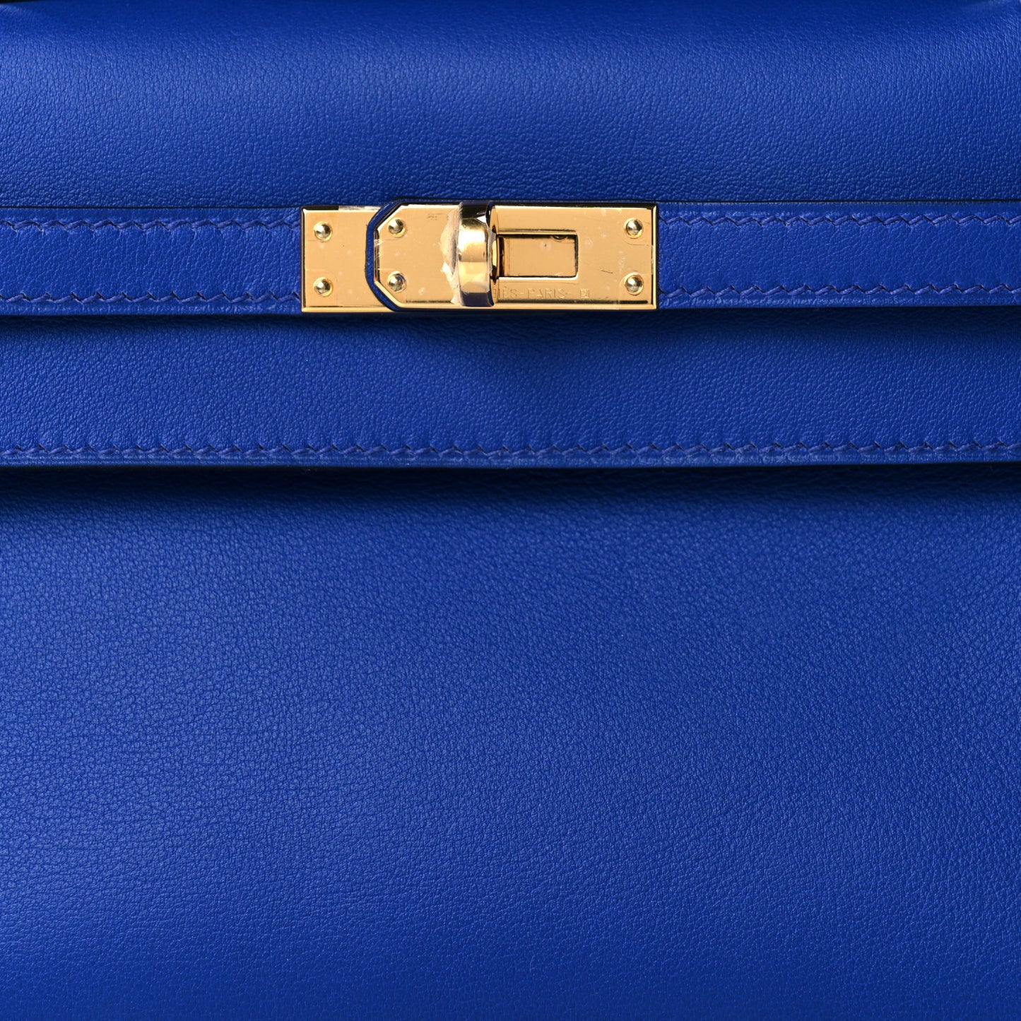 Swift Kelly Pochette Clutch Bleu Electrique