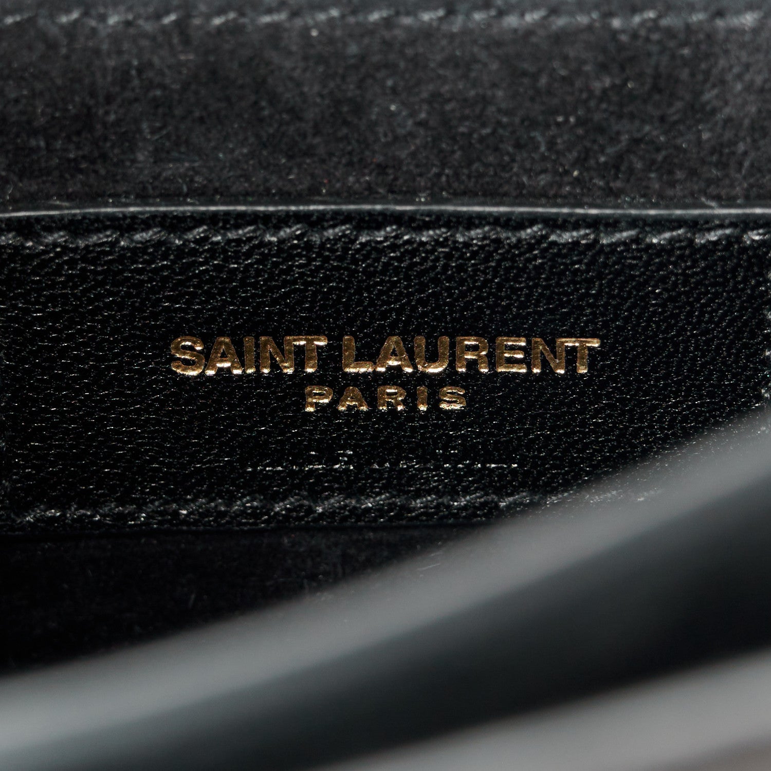 Saint Laurent Calfskin Medium Monogram Sunset Black 6 of 12